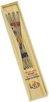 goki HS224 Mikado-Spiel im Holzkasten aus Holz, 40 St&auml;bchen, L&auml;nge 28 cm &ndash;