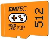 Emtec Gaming ECMSDM512GXCU3G MicroSD-Karte, 512 GB, Schreibgeschwindigkeit 95 MB/s,