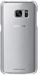 Samsung Clear Cover H&uuml;lle f&uuml;r Galaxy S7, silber/transparent
