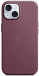 Apple iPhone 15 Feingewebe Case mit MagSafe &ndash; Mulberry ​​​​​​​