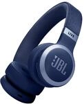 JBL Live 670 NC &ndash; Bluetooth On-Ear-Kopfh&ouml;rer, Blau | Bis zu 65 Stunden