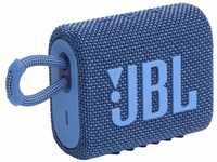JBL GO 3 Eco – Kleine Bluetooth Box aus recyceltem Material in Blau –