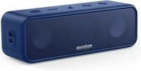 soundcore 3 Bluetooth Lautsprecher, Stereo-Sound, Audiotreiber mit Titan-Membran,
