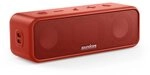 soundcore 3 Bluetooth Lautsprecher, Stereo-Sound, Audiotreiber mit Titan-Membran,