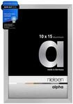 nielsen Aluminium Bilderrahmen Alpha, 10 x 15 cm, Silber