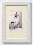 walther design Bilderrahmen polarweiss 30 x 45 cm mit Passepartout, Home Holzrahmen