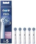 Oral-B Sensitive Clean elektrische Zahnb&uuml;rstenk&ouml;pfe, Packung mit 5 Ersatzb&uuml;rsten,