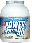 Body Attack POWER PROTEIN 90 - Milchreis - 2kg Dose - Mehrkomponenten Protein Pulver,