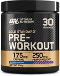 Optimum Nutrition Gold Standard Pre-Workout Energy Drink Pulver, Geschmack Blue
