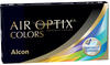 Air Optix Colors Brilliant Blue Monatslinsen weich, 2 Stück, BC 8.6 mm, DIA...