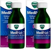 WICK MediNait Erk&auml;ltungssirup f&uuml;r die Nacht 2 x 180 ml