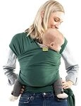 Boba Tragetuch Baby, Elastisch, Bio-Bambus, Neugeborene, Regenwald | Atmungsaktiver