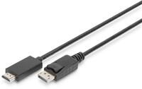 DIGITUS DisplayPort Adapterkabel &ndash; 2 m &ndash; DP zu HDMI &ndash; UHD 4k/60Hz | HDMI 2.0