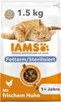 IAMS Sterilised Trockenfutter f&uuml;r sterilisierte / kastrierte Katzen, 1,5 kg 