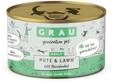 GRAU &ndash; das Original &ndash; Nassfutter f&uuml;r Katzen - Pute & Lamm, 6er Pack (6 x 200 g),