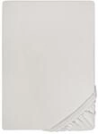 biberna Deluxe Jersey-Elastic-Spannbetttuch 140x200 cm - 160x220 cm grau | 97%