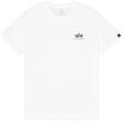 Alpha Industries Herren Alpha Industries Basic Small Logo Neon Camiseta T-Shirts mit