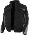 Grizzlyskin Arbeitsjacke Iron Schwarz/Grau 62-64 &ndash; Unisex Workwear f&uuml;r Damen &