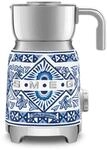 Smeg MFF01DGBEU Dolce & Gabbana Blu Mediterraneo, Milchaufsch&auml;umer, Blau