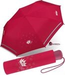 SCOUT Taschenschirm reflektierend - Red Princess
