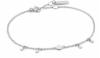 Ania Haie Damen-Armband Geometry Drop Disc Bracelet 925er Silber One Size...