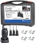 Midland G10 Pro PMR 4er Handwerker-Kofferset, C1107.S2, PMR446-Funkger&auml;te,16