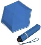 Knirps Kinder-Taschenschirm Rookie reflective mit Reflexborte - surf