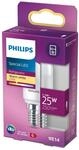 Philips LED E14 Lampe, 25W, K&uuml;hlschranklampe, warmwei&szlig;, Lila