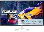 ASUS Eye Care VZ27EHF-W 27 Zoll Full HD IPS 100Hz Monitor, Wei&szlig;