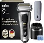 Braun Series 9 Pro+ Rasierer Herren, Elektrorasierer mit 5 Pro Rasierelementen,