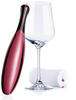 Brilamo Weinglaspolierer und Weinglas Poliertuch | Für fussel-, schlieren- und