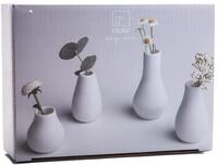 R&auml;der Minivasen, 4er Set