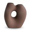 Cooee Design Frodig Vase Sand, Keramik, organische Form, Sandfarbe, AG-07-01-SA, W:
