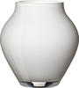Villeroy und Boch Oronda Mini Vase Arctic Breeze, 12 cm, Glas, Weiß