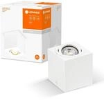 LEDVANCE Spot Surface Square Deckenaufbauspot, wei&szlig;, mit GU10 Sockel, kann mit