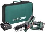 Metabo Akku Geh&ouml;lzs&auml;ge (Holzs&auml;ge mit Akku/Ladeger&auml;t, kleine Kettens&auml;ge 15...