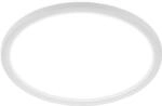 BRILONER - LED Deckenlampe Bad mit indirektem Licht, flach, neutralwei&szlig;e Lichtfarbe,