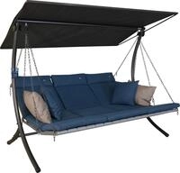 ANGERER Hollywoodschaukel Luxus Smart &ndash; Schaukel zum Sitzen, Liegen & Entspannen,