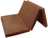 FORTISLINE Klappmatratze 120x195x8 cm - 3-teilige Faltmatratze H2, G&auml;stematratze und
