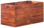 vidaXL Garten-Hochbeet Akazienholz 100x50x50 cm