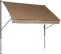 ANGERER Klemmmarkise Style Taupe, 300 cm