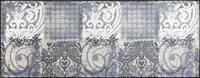 wash+dry Fu&szlig;matte, Arabesque 75x190 cm, innen und au&szlig;en, waschbar