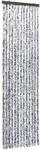 vidaXL Insektenschutz-Vorhang Braun und Beige 56x185 cm Chenille