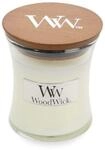 WoodWick Duftkerze mit knisterndem Docht | Mini-Sanduhr-Kerze Island Coconut | bis zu