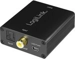 LogiLink CA0101 Koaxial und Toslink auf Analog L/R, 3,5 mm Klinkenstecker