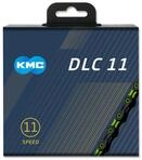 Fahrrad Kette, KMC Fahrradkette, DLC11, 1/2" x 11/128", 118 Glieder, 11-fach,