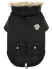 Canada Pooch Hundemantel, Alaskan Army Parka, Winterparka f&uuml;r Hunde, Schwarz,