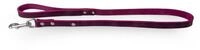 Das Lederband Hundeleine Weinheim Violet 110 cm / 12 mm