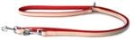 Das Lederband Hunde F&uuml;hrleine Firenze Rosy/rubyred 200 cm / 18 mm