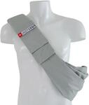 4LazyLegs PET Carrier Pocket Canvas Mineral Hundetragebeutel M, grau